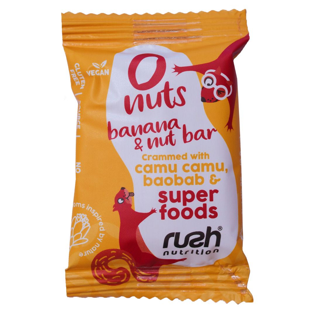 O Nuts! Banana & Nut Snack Bars - 10 Pack