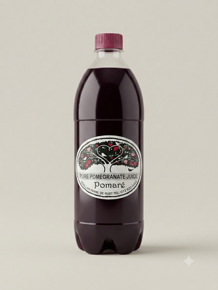 100% (FROZEN) Pomegranate Juice - Case of 6 x 1L